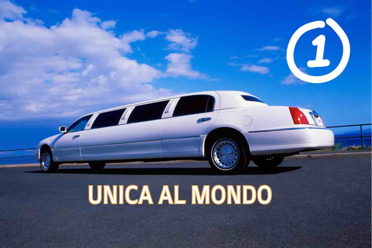 Limousine Mini sei ruote idromassaggio