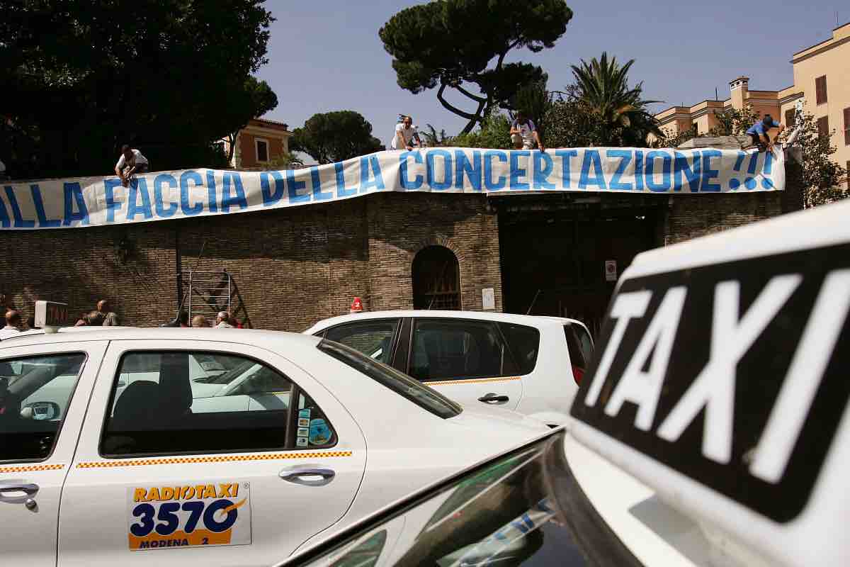 Salvini Taxi proteste