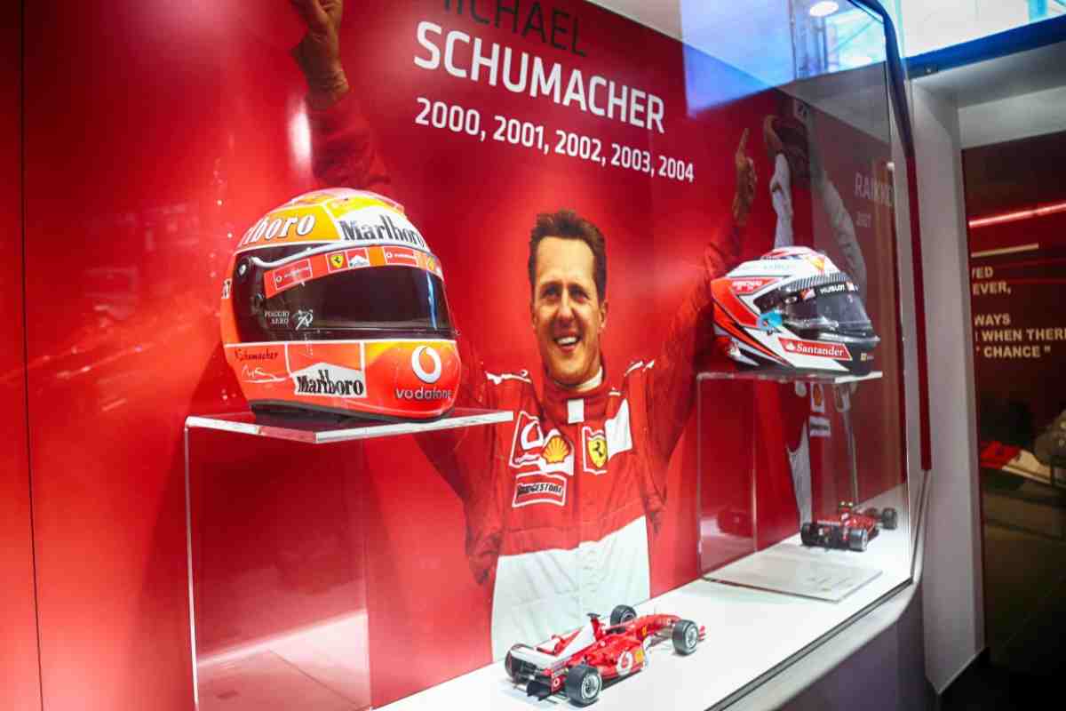 Cimeli Michael Schumacher vendita asta Sotheby's