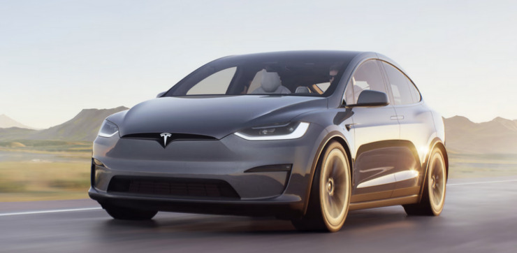 Tesla Model X Plaid Suv pazzesco