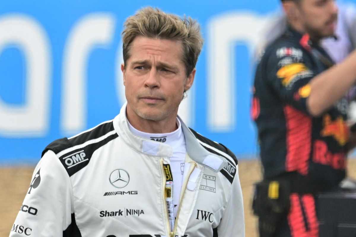 brad pitt stop riprese formula 1