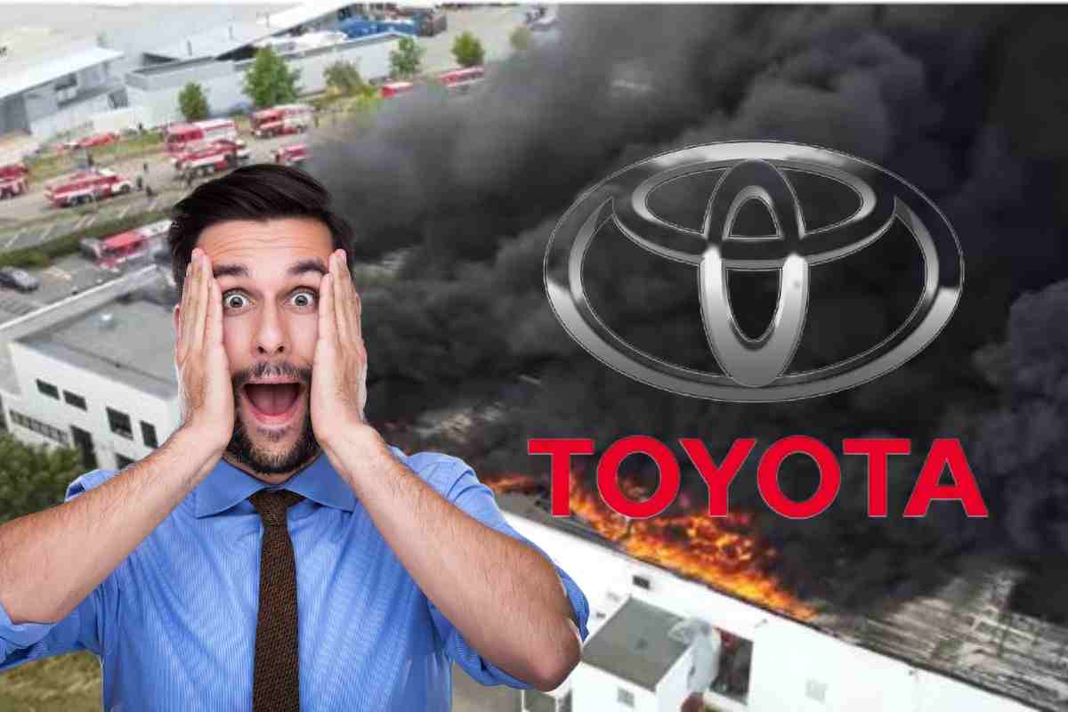 Dramma Toyota, la fabbrica va in fiamme