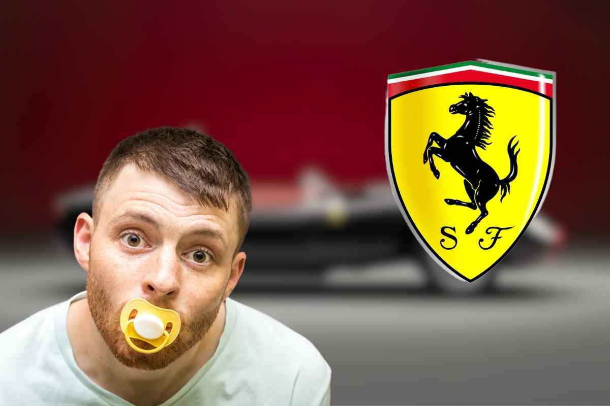 Ferrari che può guidare solo un bambino