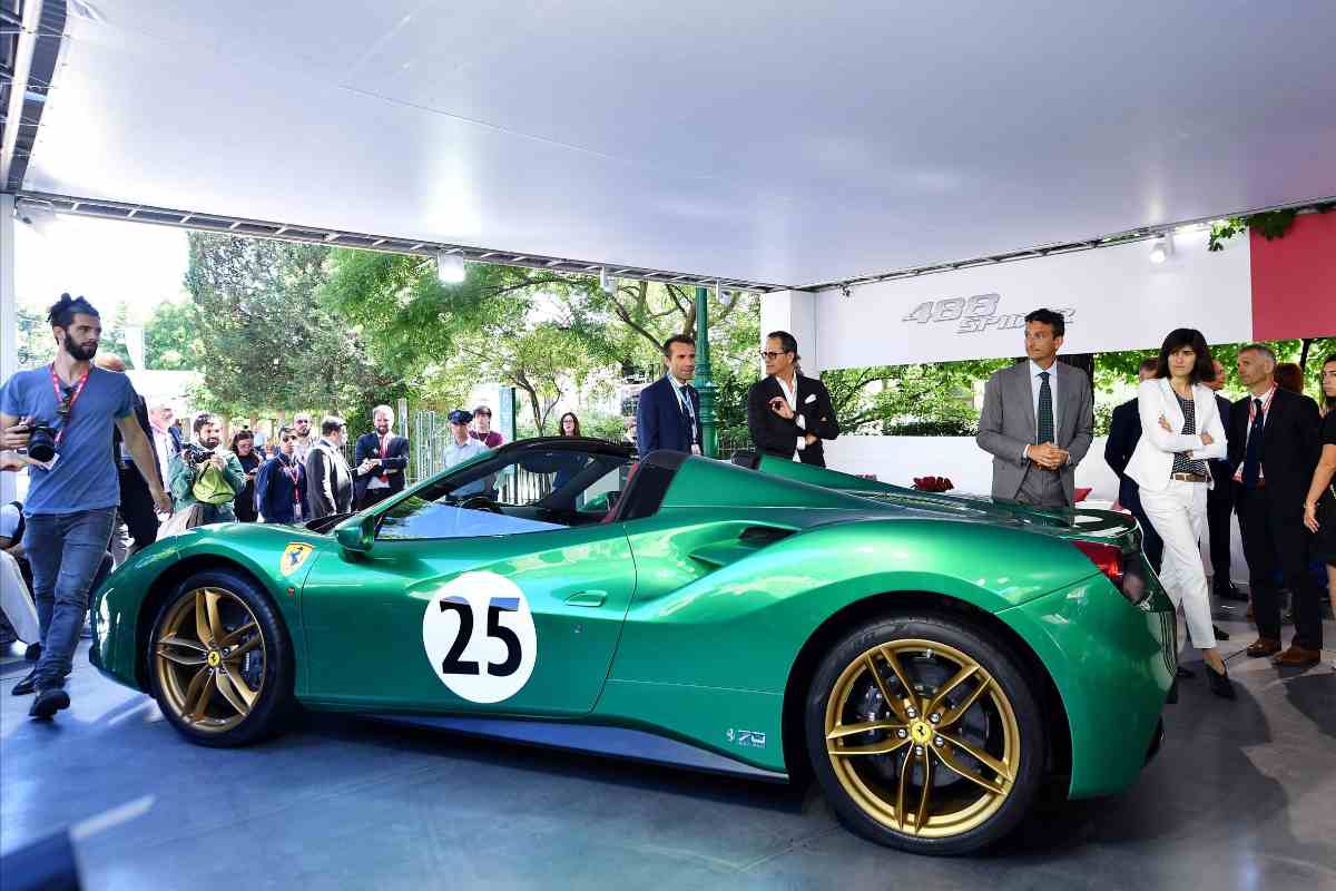Ferrari verde dal 2024