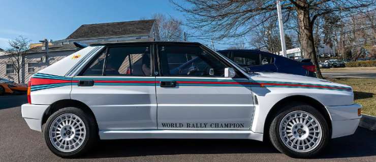 Lancia Delta Evo 1 Martini, l'auto di Pozzetto