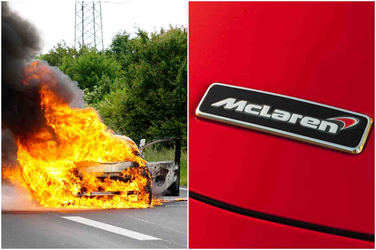 McLaren esplode