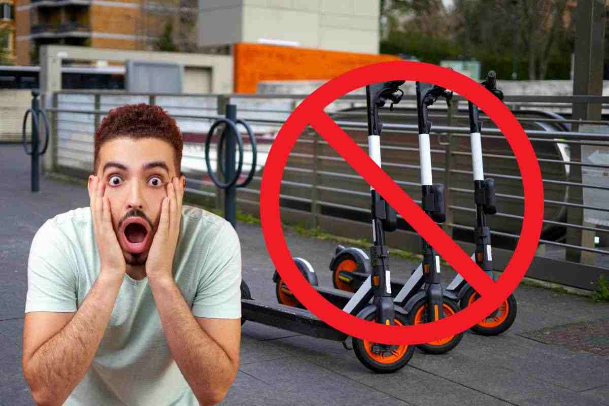 Addio monopattini e bici in sharing in città: ecco dove saranno fuori legge