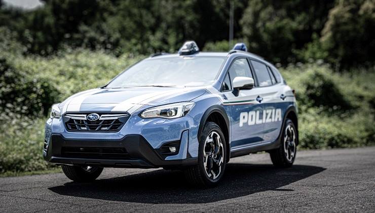 polizia di stato suv subaru