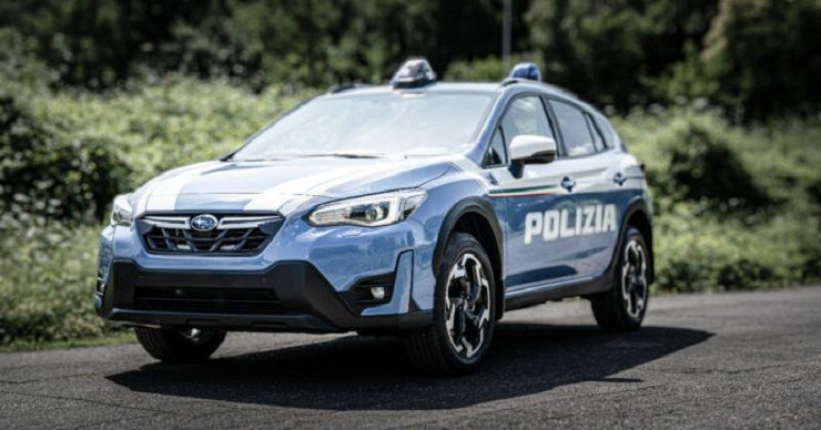 Subaru XV e-Boxer ibrida polizia