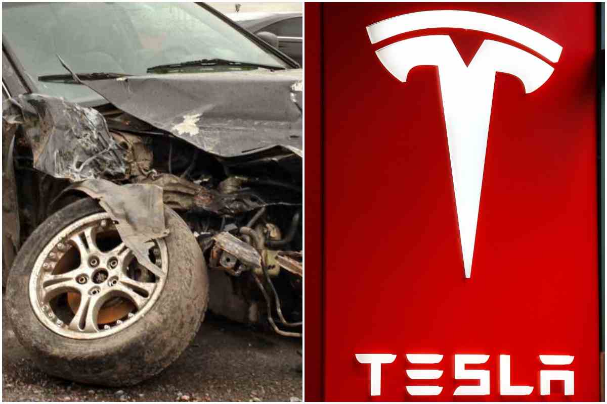 Incidente brutale per una Tesla