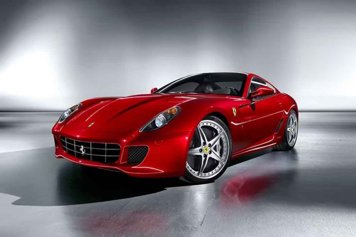 lapo elkann auto ferrari 599 gtb fiorano