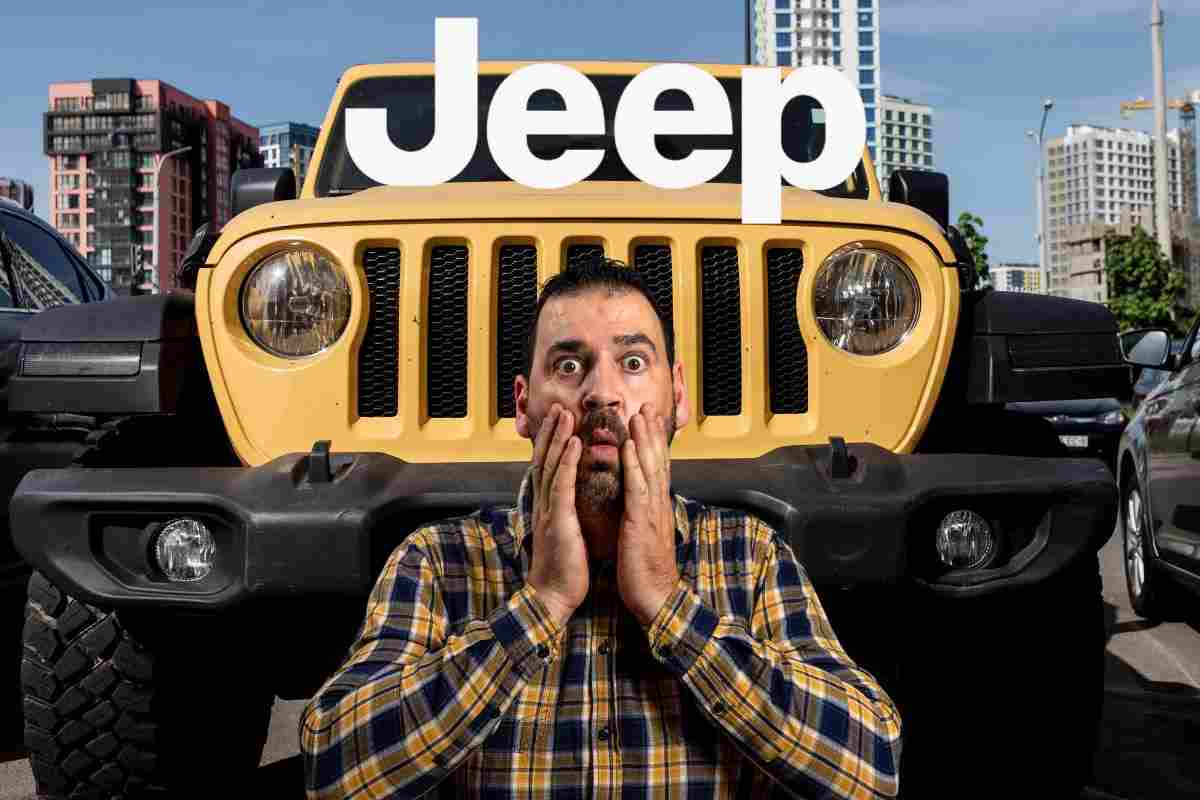 Povera Jeep, finisce incastrata in un modo bizzarro: la clip fa il giro del mondo