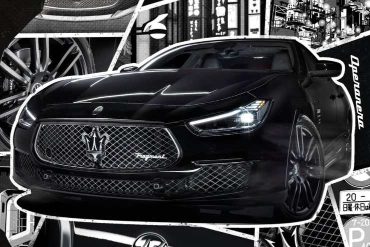 Maserati Ghibli Operanera, l'auto di Marracash