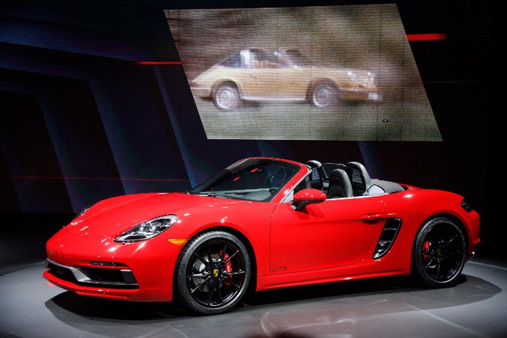 Porsche 718 Boxster GTS, l'auto di Martinez