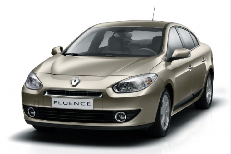 Renault Fluence, l'auto di Uma Thurman