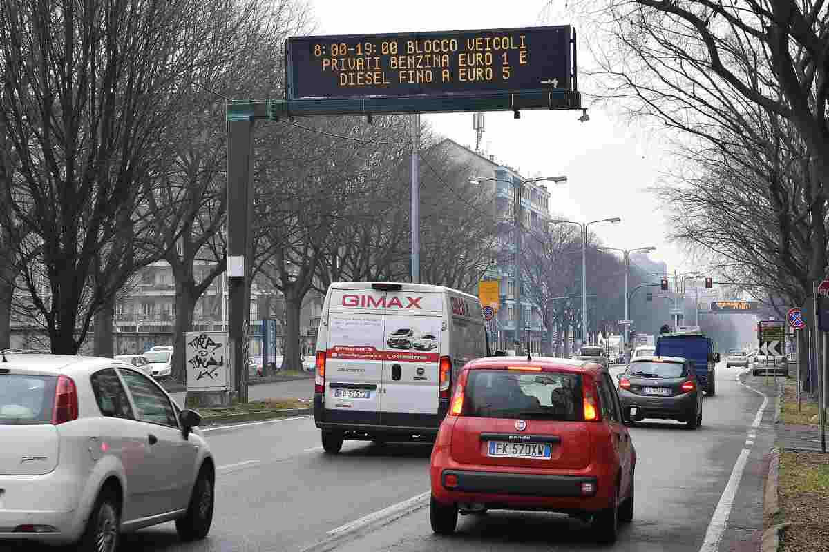 blocco auto Piemonte