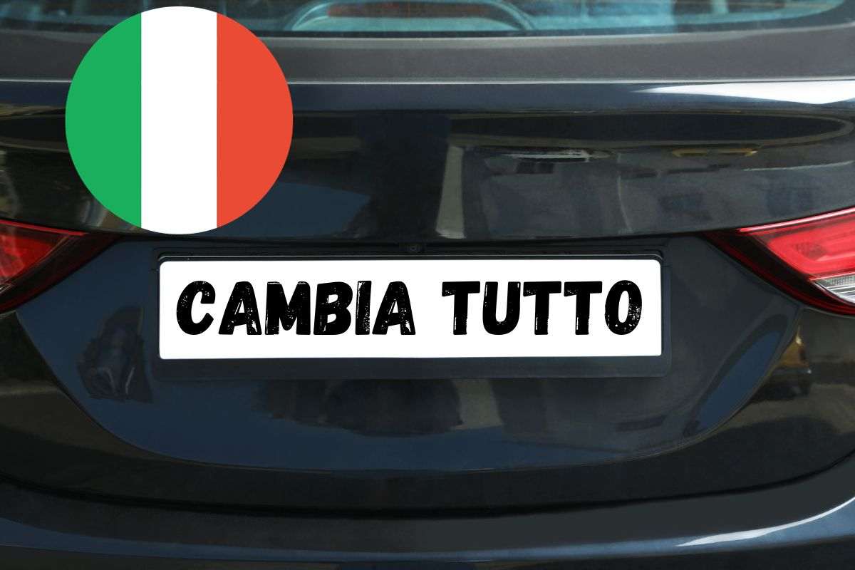 Come cambiano le targhe in Italia