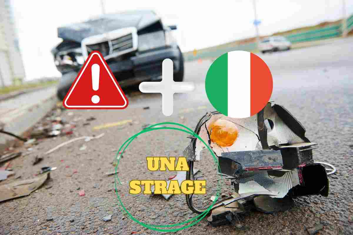 incidente stradale italia dati preoccupanti
