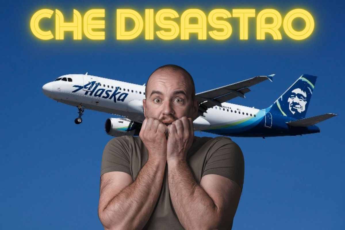Aereo rischio pazzesco