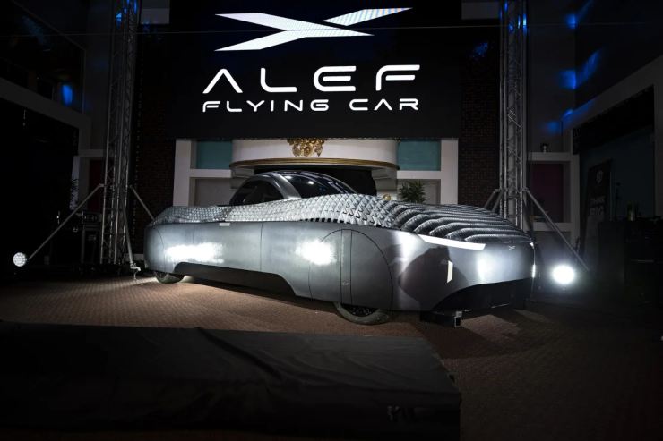 Alef Model A, l'auto volante