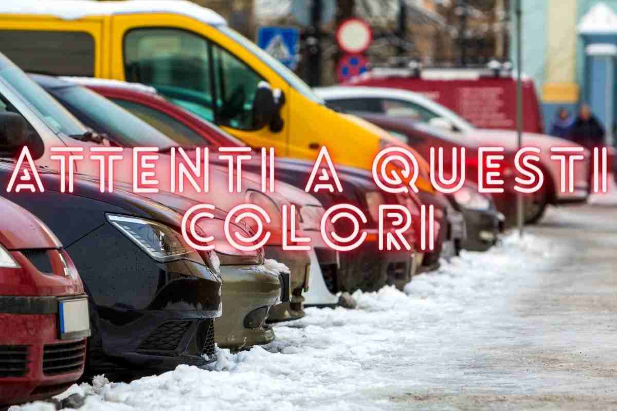 Auto, con questo colore fai più incidenti: il dato è incontrovertibile