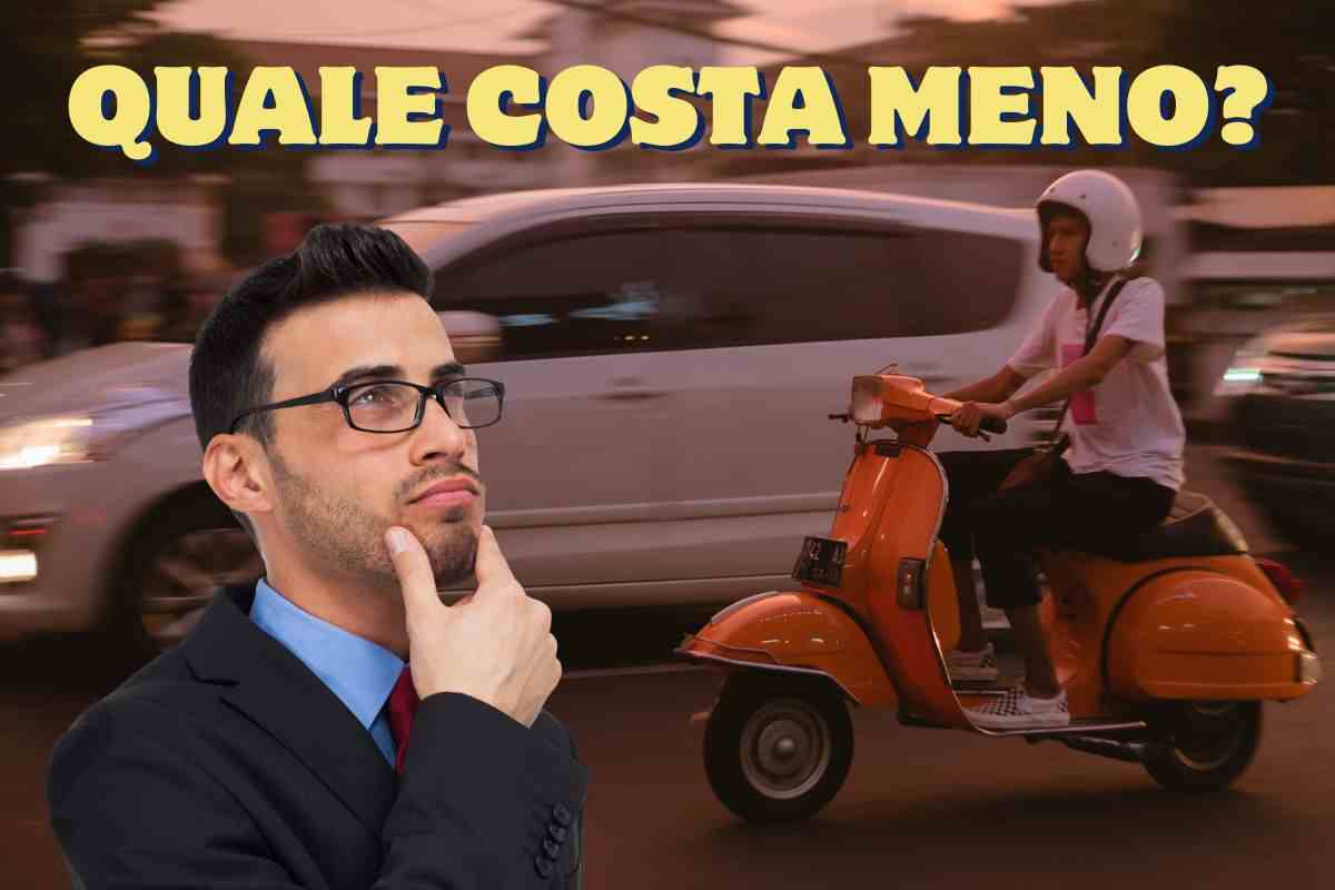 Il mantenimento di uno scooter costa meno di quello dell'auto? Costi a confronto, cosa devi sapere