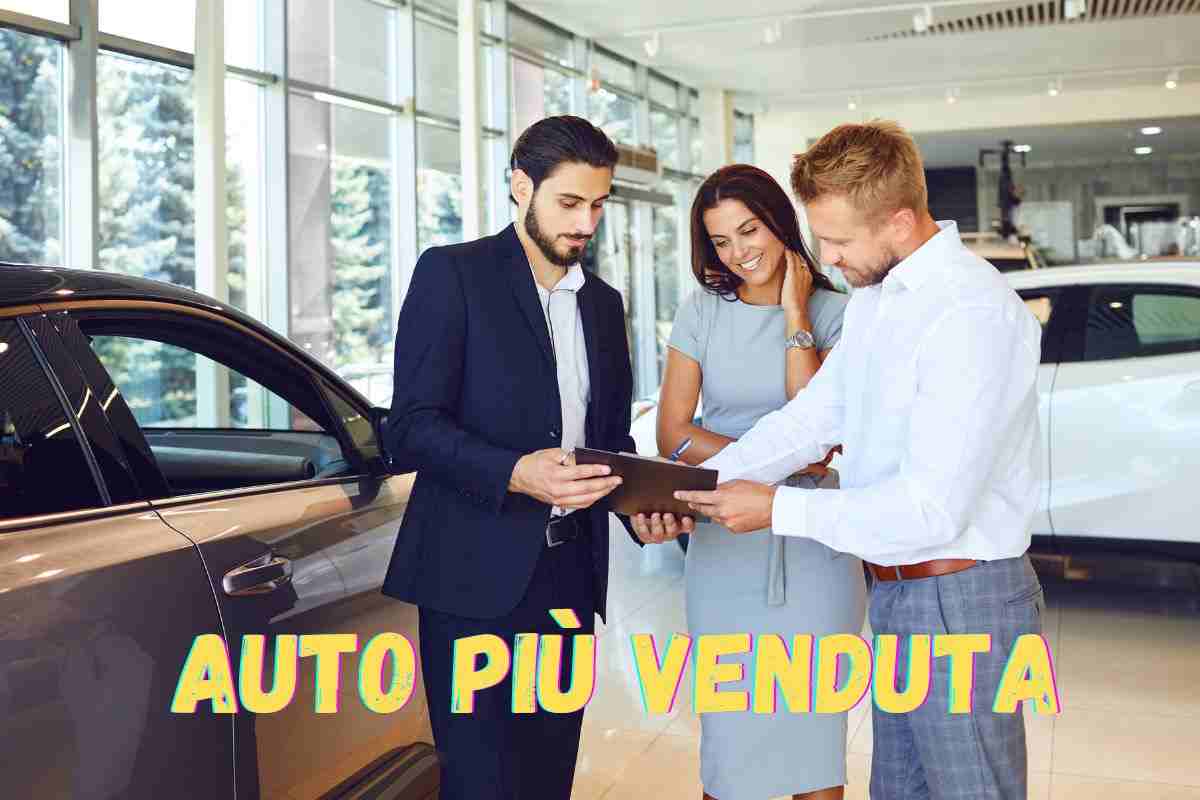 Ecco l'auto più venduta a settembre