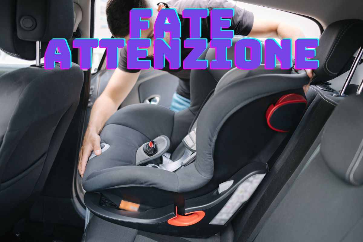 Se porti i tuoi figli in auto, questo devi saperlo: rischi grosso senza, ne va della loro salute