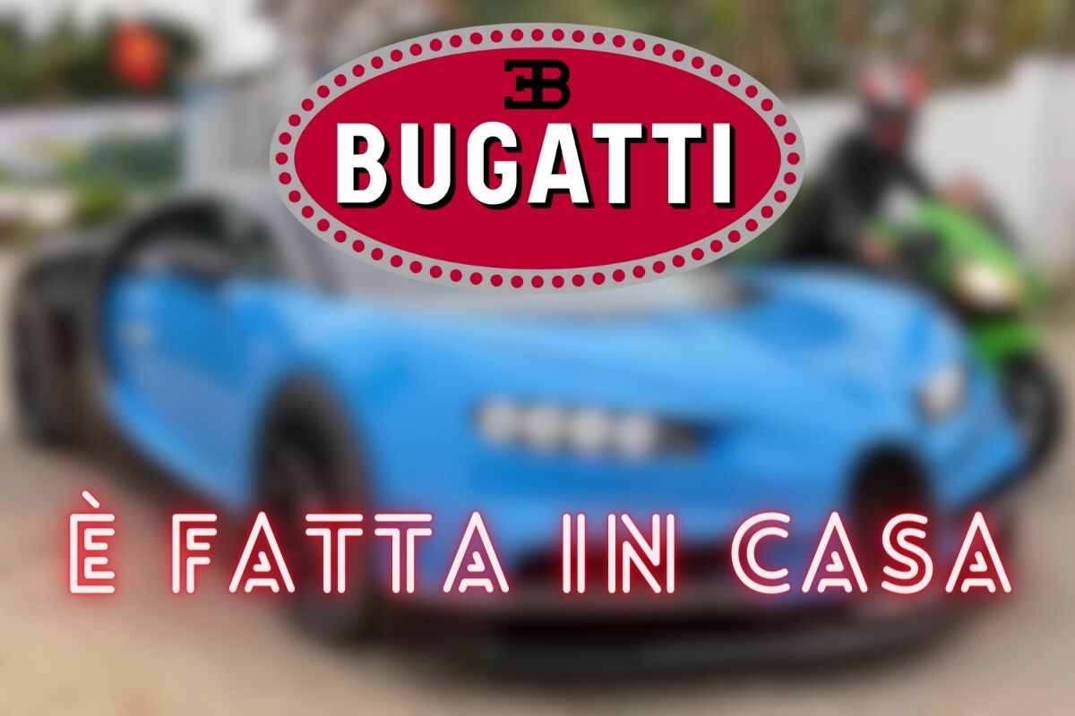 Costruisce una sua Bugatti in casa! Il marchio francese non voleva crederci
