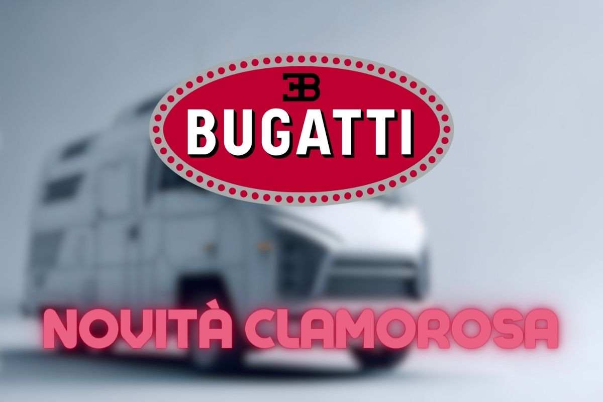 Il primo camper di Bugatti? Potrebbe essere così, ecco le prime immagini
