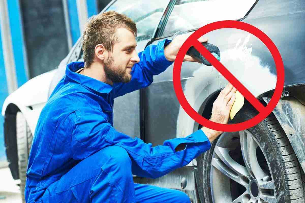 Addio carrozziere, risparmi enormi: i consigli per fare da soli