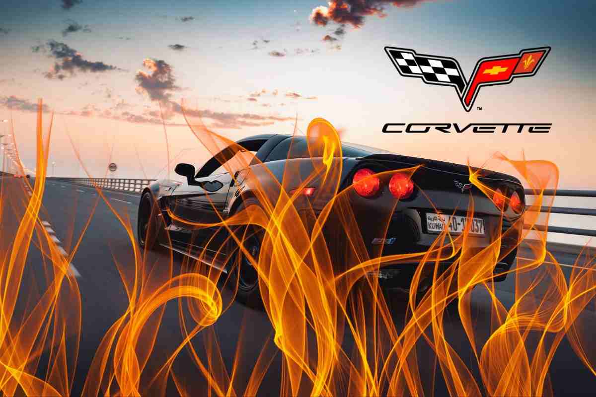 La Corvette finisce in fiamme: la clip fa venire i brividi