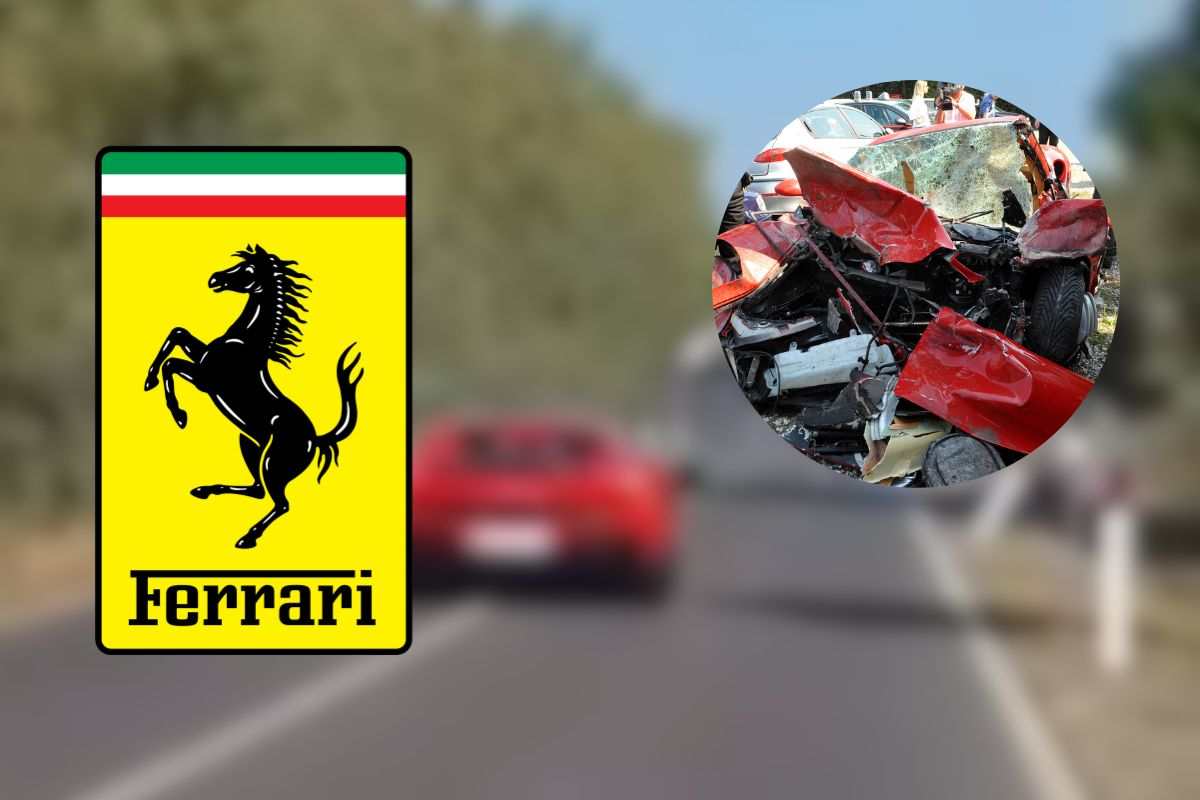 Terribile incidente per questa Ferrari, è in fiamme: ci sono dei morti (VIDEO)