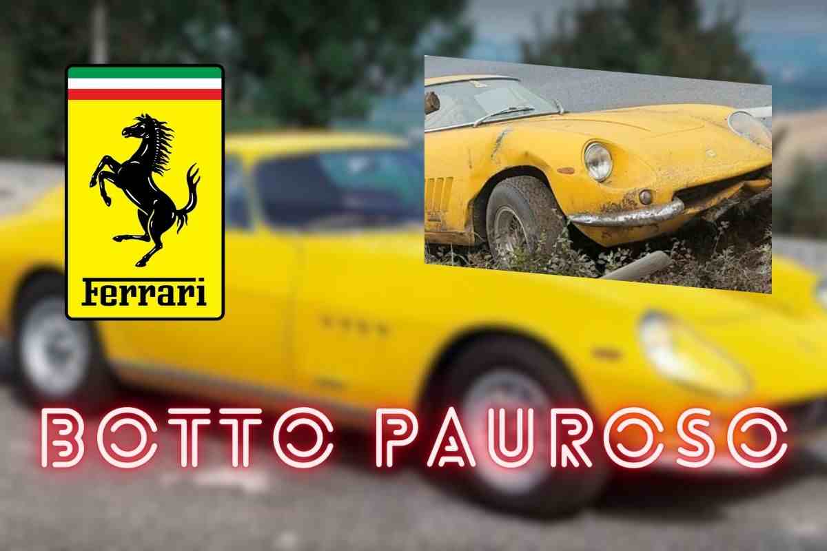 Schianto con la Ferrari e danno milionario: è successo in Italia, storia surreale