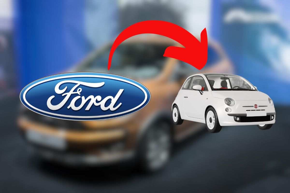 Questa Ford è fatta dalla FIAT: l'hanno copiata dalla 500, guardare per credere