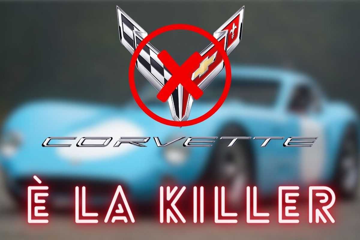 La chiamano la killer di Corvette: la potente supercar va all'asta