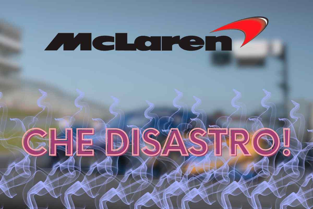 La McLaren da quasi 100mila euro fa una brutta fine: c'è solo fumo lì