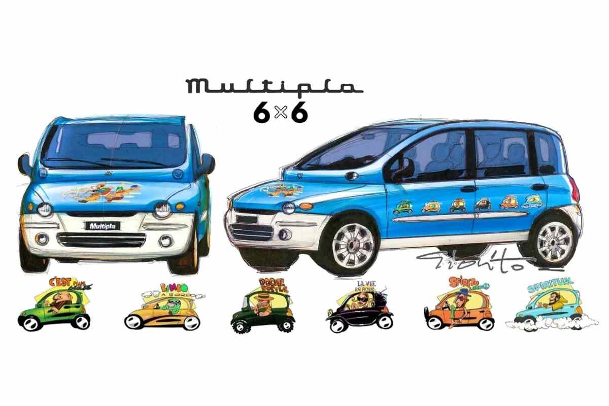 Nuova Fiat Multipla 6x6