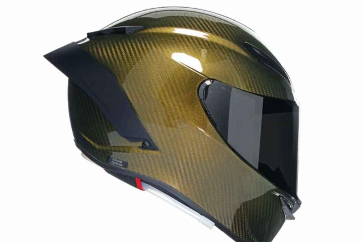 Il casco dorato che costa di più 