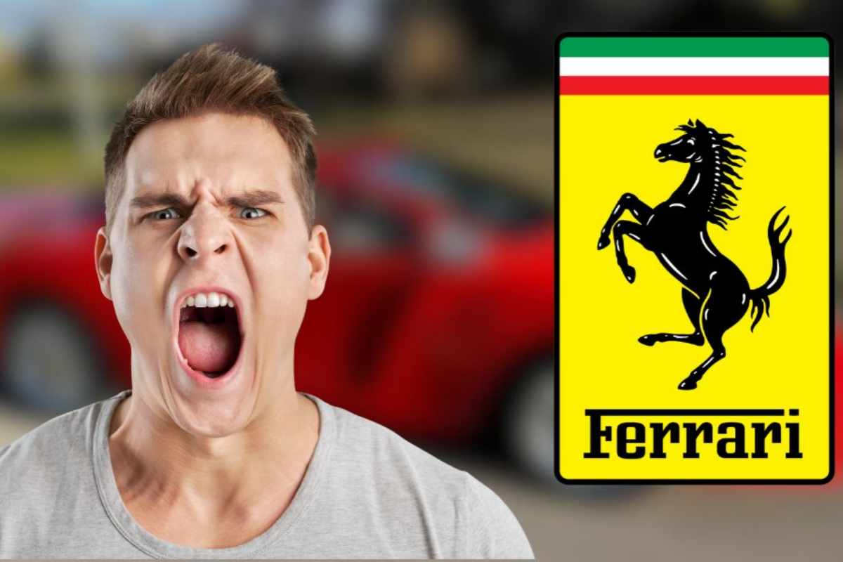 Ferrari che affronto