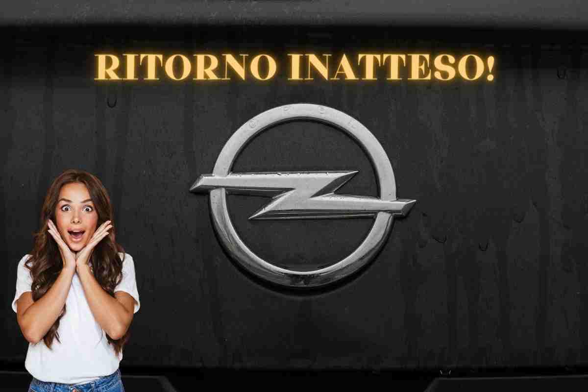 Marchio Opel grande ritorno