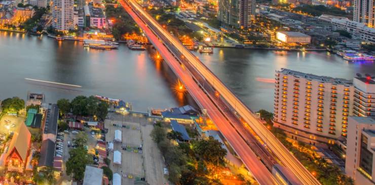 Ponti lunghi mondo Stati Uniti Cina Thailandia Bang Na Expressway