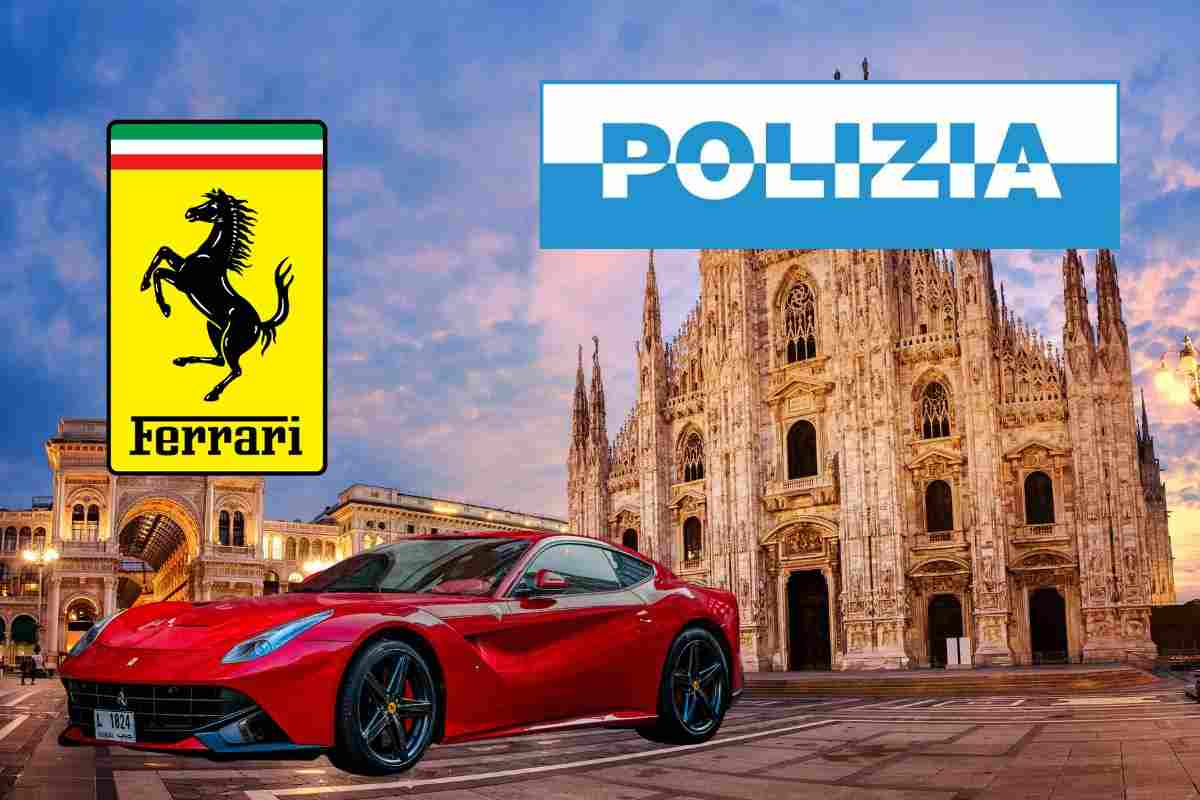 Se sgarri a Milano, la polizia ti insegue in Ferrari! La storia dietro questo modello assurdo