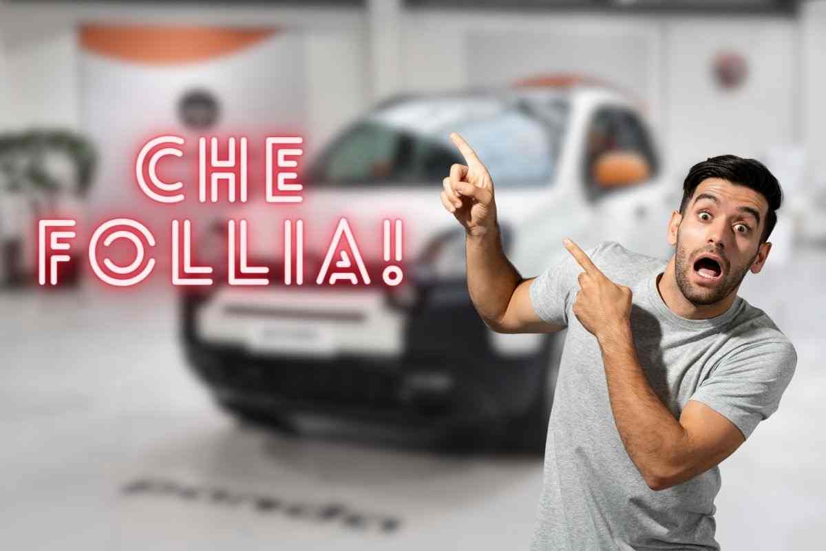 Follia in strada con la Fiat Panda, succede in Italia: il video è surreale