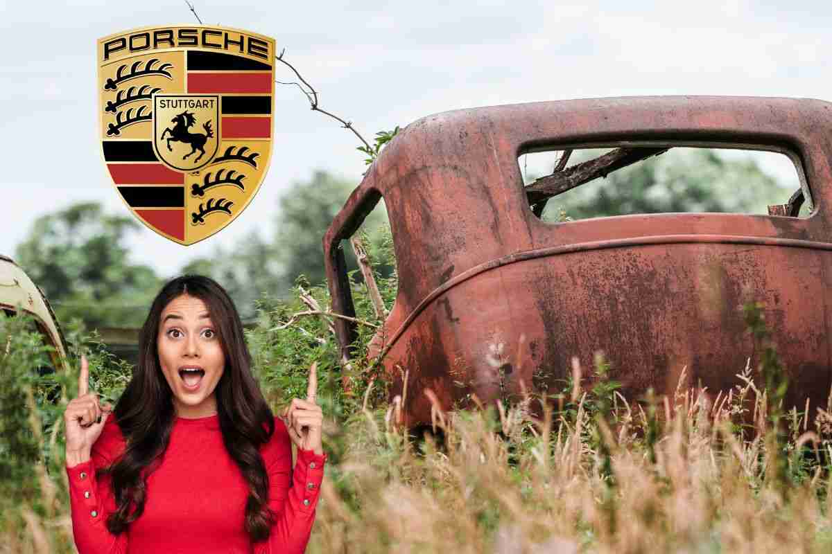 Porsche 2.2S Targa barn find fienile vendita