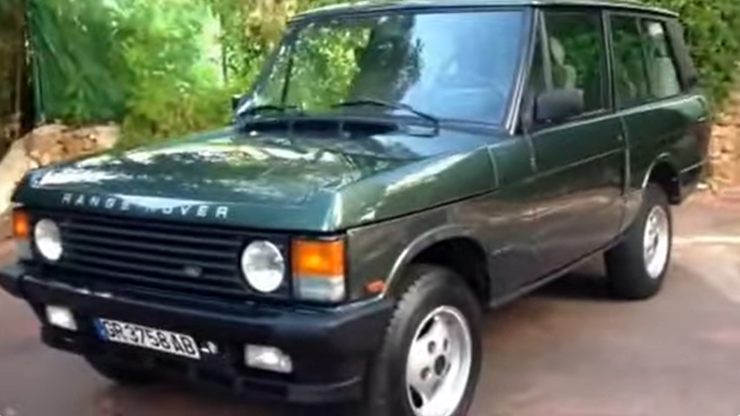 Range Rover Al Bano 1993 auto trent'anni