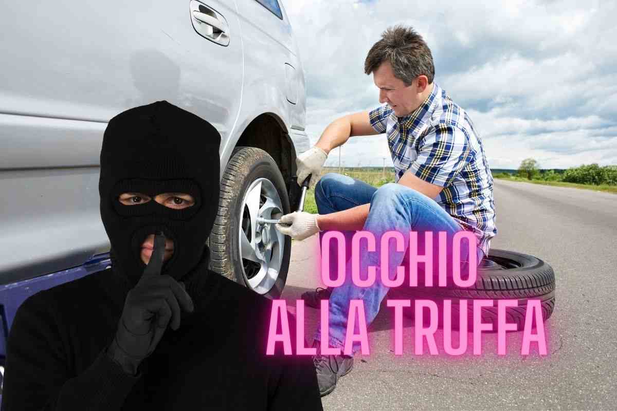 Attenzione a questa nuova truffa con la gomma: così i ladri vi fregano