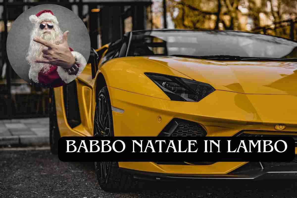 Lamborghini Babbo natale 