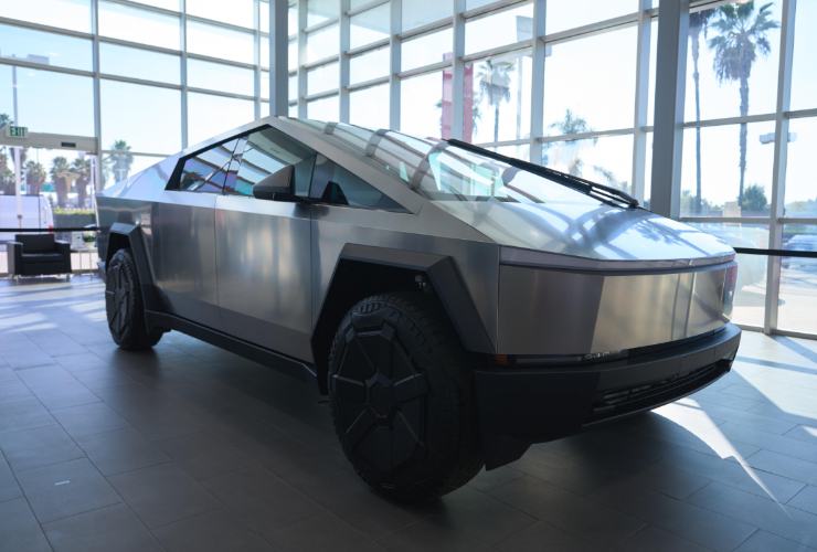 Tesla Cybertruck. 
