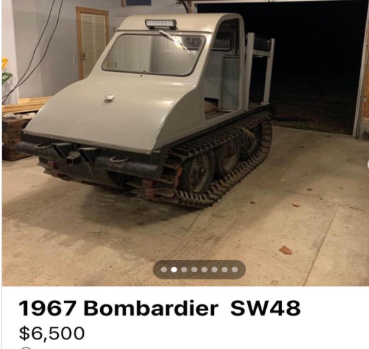 Bombardier SW48 mezzo neve vendita